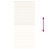 vidaXL Doppelrollo Marmorbeige 105x200cm Stoffbreite 100,9 cm Polyester