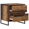 vidaXL Nachttisch Altholz 50 x 39,5 x 50 cm Holzwerkstoff