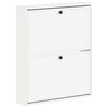 vidaXL Wandmontierter Schuhschrank EDE 71 x 17 x 86 cm Holzwerkstoff