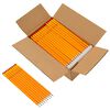 vidaXL HB Bleistifte &Oslash; 0,7 x 18,5 cm Gelb Massives Poplar Holz