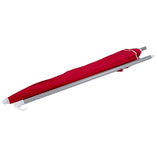 Bo-Camp Sonnenschirm 165 cm Rot