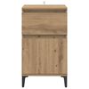vidaXL Nachttisch Artisan-Eiche 40 x 35 x 70 cm Holzwerkstoff