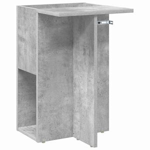 vidaXL Beistelltisch Beton Grau 35 x 40 x 55 cm Holzwerkstoff