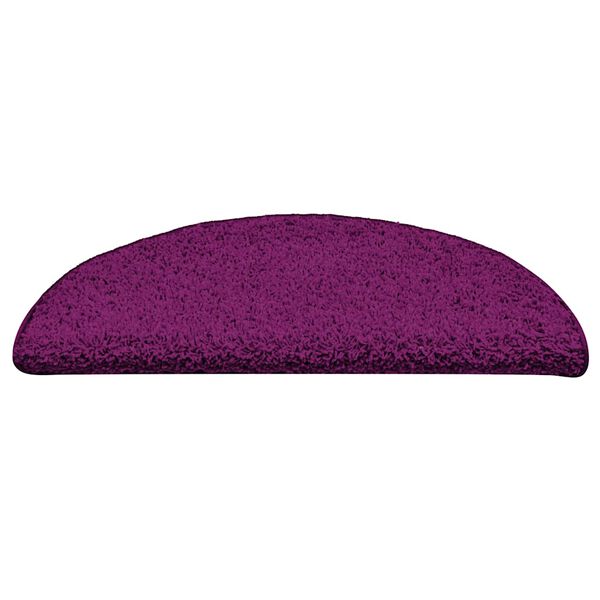 vidaXL Stufenmatten 30 Stk. 56x17x3 cm Rosa Halbrund