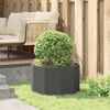 vidaXL Pflanzk&uuml;bel Schwarz 60 x 60 x 35 cm Stahl