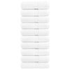 vidaXL Premium G&auml;stet&uuml;cher SOLUND 10 Stk. Wei&szlig; 30x50 cm 600 g/m&sup2;