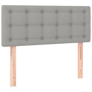 vidaXL Kopfteil Taupe 90x5x78/88 cm Stoff