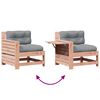 vidaXL 5-tlg. Garten-Lounge-Set mit Kissen Massivholz Douglasie