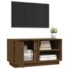vidaXL TV-Schrank Honigbraun 80x35x40,5 cm Massivholz Kiefer