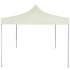 vidaXL Profi-Partyzelt Faltbar 2×2 m Stahl Creme