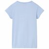 Kinder-T-Shirt Blau 128