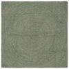 vidaXL Bereichsteppiche Olive Gr&uuml;n 120 x 120 cm Jute