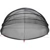 vidaXL Pool-Dome Schwarz 592 x 590 x 275 cm