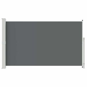 vidaXL Ausziehbares Seitenmarkise Anthrazit 300 x 180 cm Polyester