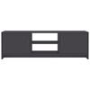 vidaXL TV-Schrank Grau 120x30x37,5 cm Holzwerkstoff