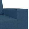 vidaXL Schlafsofa Marineblau 245 x 78 x 77 cm Stoff