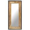vidaXL Spiegel 110x50 cm Mango Massivholz