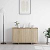 vidaXL Sideboard Sonoma-Eiche 120 x 41 x 75 cm Holzwerkstoff