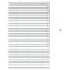 vidaXL Venezianische Jalousie Wei&szlig; 90 x 130 cm 35 mm