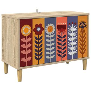 vidaXL TV-Schrank ESSEN 69 x 33 x 50 cm Sonoma Holzwerkstoff