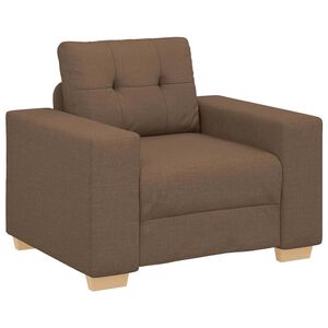 vidaXL Sofa-Sessel Braun 100x78x80 cm Stoff