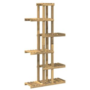 vidaXL Pflanzenst&auml;nder Wei&szlig; 68 x 23,5 x 140 cm Massivholz Akazie