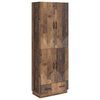 vidaXL Schrankset 2 pcs Altholz Holzwerkstoff