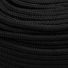 vidaXL Arbeitsseil Schwarz 10 mm 100 m Polyester