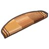 vidaXL Stufenmatten Selbstklebend 10 Stk. 65x21x4 cm Braun