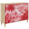 vidaXL Sideboard AACHEN Sonoma 102 x 33 x 75 cm Holzwerkstoff