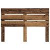 vidaXL Kopfteil mit Kopfteil Altholz 150 cm Holzwerkstoff