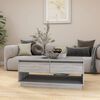 vidaXL Couchtisch Grau Sonoma 102,5x55x44 cm Holzwerkstoff