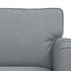 vidaXL Sofa 2 pcs Hellgrau