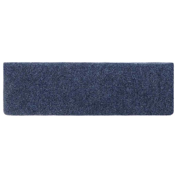 vidaXL Stufenmatten Selbstklebend 5 Stk. 65x21x4 cm Anthrazit Rechteckiger Rand