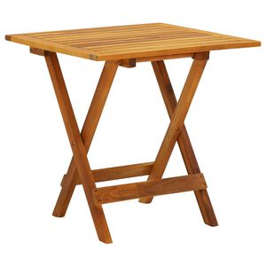 vidaXL Bistrotisch 46x46x47 cm Massivholz Akazie