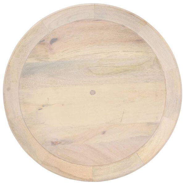 vidaXL Beistelltisch &Oslash;50x55 cm Mango Massivholz
