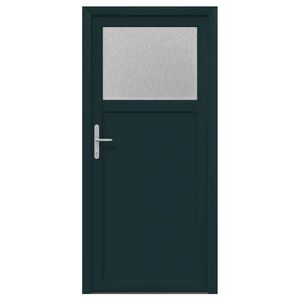 vidaXL Seiteneingangst&uuml;r Anthrazit 98 x 198 cm PVC