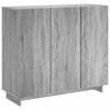 vidaXL Sideboard Sonoma-Grau 85,5 x 31 x 75 cm Holzwerkstoff