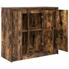 vidaXL Sideboard Räuchereiche 85x34x76 cm Holzwerkstoff