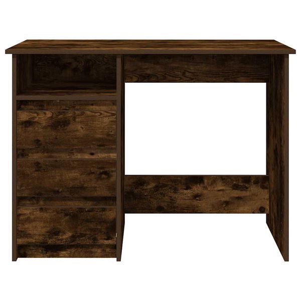 vidaXL Schreibtisch R&auml;uchereiche 102x50x75 cm Holzwerkstoff
