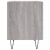 vidaXL Nachttische 2 Stk. Grau Sonoma 40x35x47,5 cm Holzwerkstoff