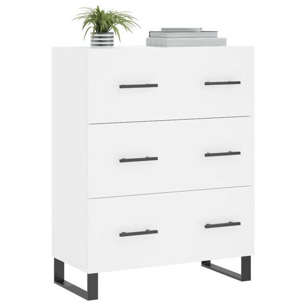 vidaXL Sideboard Weiß 69,5x34x90 cm Holzwerkstoff
