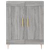 vidaXL Sideboard Grau Sonoma 69,5x34x90 cm Holzwerkstoff