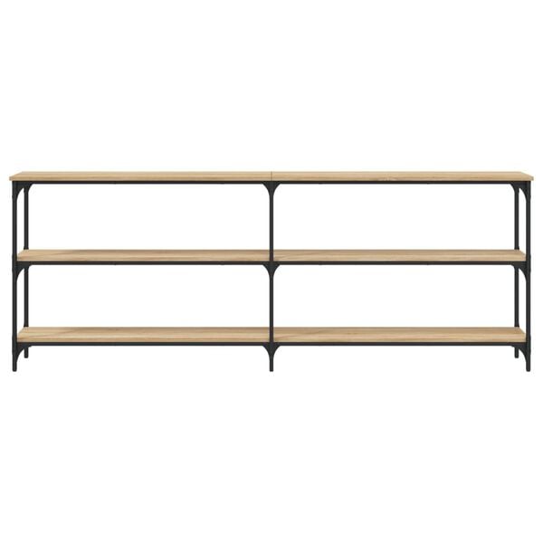 vidaXL Konsolentisch Sonoma-Eiche 200 x 29 x 75 cm Holzwerkstoff