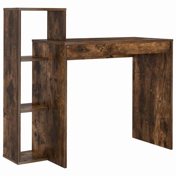 vidaXL Schreibtisch Geräucherte Eiche 100 x 40 x 90 cm Holzwerkstoff