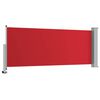 vidaXL Ausziehbare Seitenmarkise 100x300 cm Rot