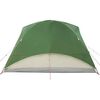 vidaXL Tunnel-Familienzelt 6 Personen Grün Wasserdicht