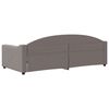 vidaXL Tagesbett Taupe 90x200 cm Stoff