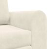 vidaXL Schlafsofa 60cm Creme Samt