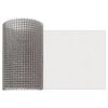 vidaXL Mesh Bildschirm 20 x 1000 cm 3 Mesh Edelstahl 201 Silber